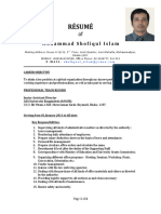 Résumé: Mohammad Shofiqul Islam