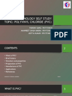 Chemical Technology Self Study Topic: Polyvinyl Chloride (PVC)