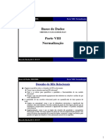 Bases de Dados - NormalizaçãoparteVIII PDF