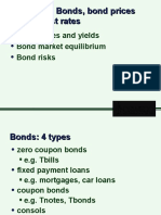 Chapter 6. Bonds, Bond Prices and Interest Rates Chapter 6. Bonds, Bond Prices and Interest Rates