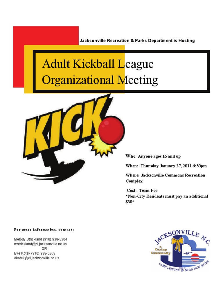 Kickball '11 | PDF