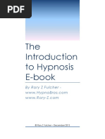 The To Hypnosis E-Book: by Rory Z Fulcher