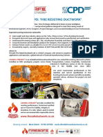 Cibse Approved CPD: Fire Resisting Ductwork': WWW - Firesafeductwork.co - Uk