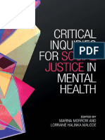 Critical Inquiries For Social J Edited by Marina Morrow PDF