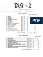 Staxi 2 Cuestionario