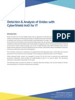 Detection & Analysis of Dridex With Cybershield and For It