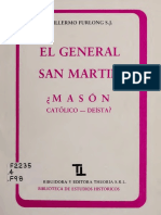 Furlong Guillermo SJ - El General San Martin ¿Mason¿ catolico - deista qntc.pdf