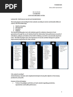 Lecture-XII - Performance Records and Standardization