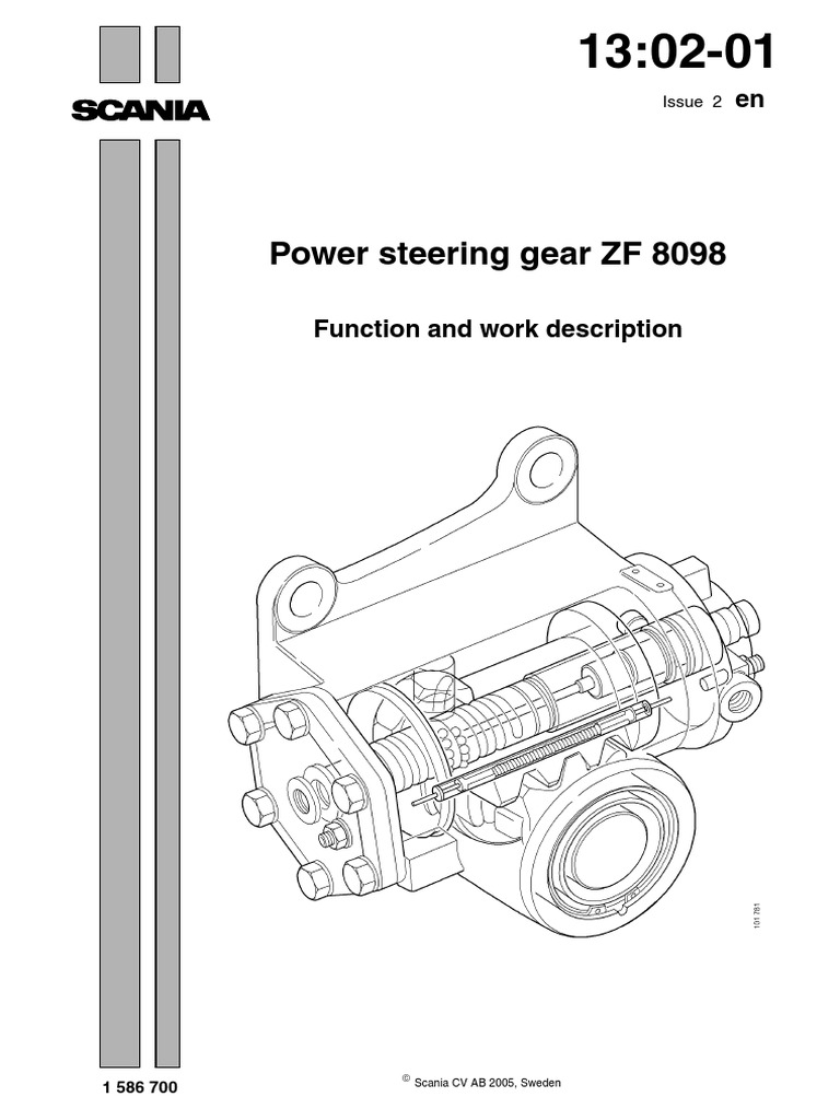 ZF 8098 Scania 1 PDF Piston Steering