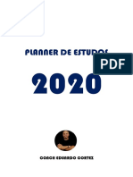 Planner Estudos 2020