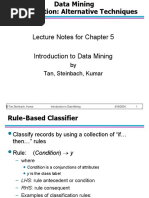 Lecture Notes For Chapter 5 Introduction To Data Mining: by Tan, Steinbach, Kumar