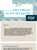 Is Extra Virgin Olive Oil Keto?