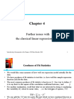 Further Issues With The Classical Linear Regression Model: Introductory Econometrics For Finance' © Chris Brooks 2002 1