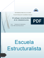 El enfoque estructuralista de la Administración