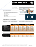LM 30 Modular Core Drill: Technical Data Sheet