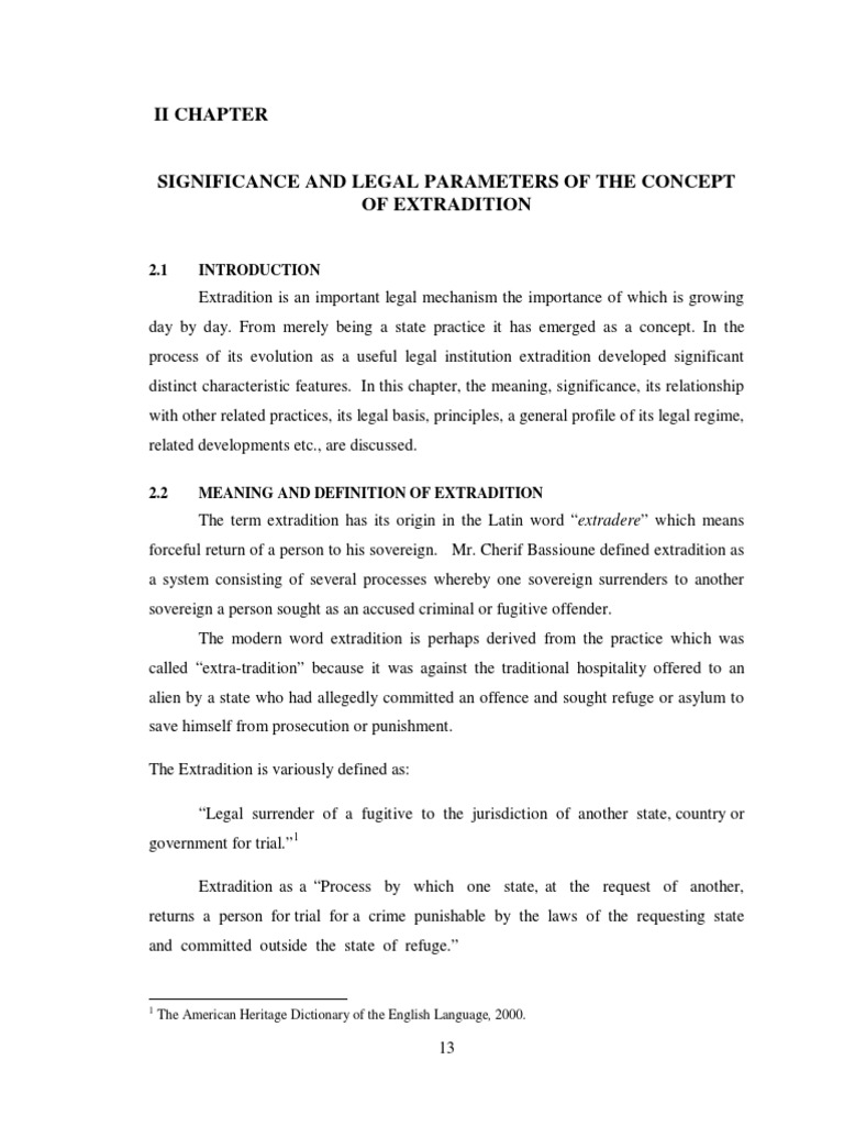 10 Chapter 2 Extradition Asylum Seeker