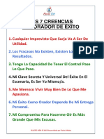 Las 7 Creencias Orador de Éxito