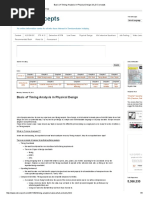 Basic of Timing Analysis in Physical Design - VLSI Concepts