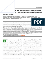 Systematic Review and Meta-Analysis: The Prevalence of Mental Illness in Child and Adolescent Refugees and Asylum Seekers