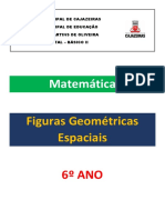 Aula 00 - Figuras geométricas espaciais (6º ANO)