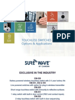 SureWave Touchless Switch - Options and Applications PDF