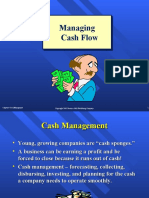 Managing Cash Flow Managing Cash Flow