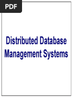 Distributed Database Management Systems