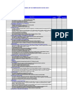 Check List de ISO 45001 CBC