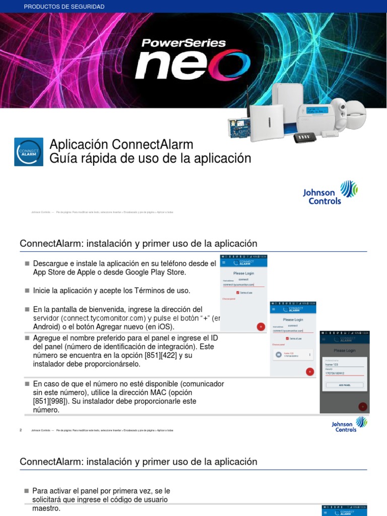 DSC Neo Connect-Alarm - User - Operation - (PC) - SP | PDF | Aplicación ...