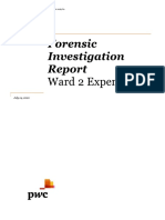 Investigation Report Ward 2 Expenses