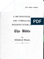 Mildred Mann 01 Metaphysical and Symbolical Interpretation of The Bible