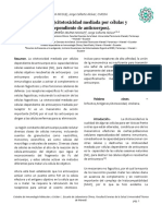 CMCDA (Citotoxicidad Mediada Por Células y Dependiente de Anticuerpos) PDF