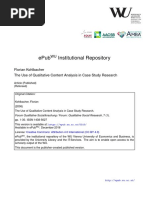 Document Analysis in Qualitative Research | PDF | Qualitative Research ...