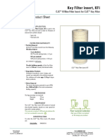 Key Filter Insert, Kfi: CJC™ Product Sheet