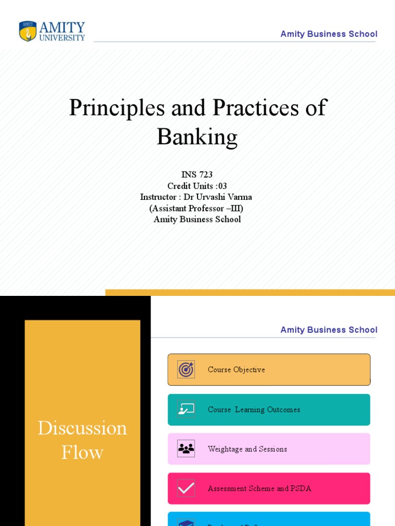 Principles and Practices of Banking Course | PDF | Banks | Business