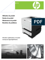 Manuel Utilisateur Imprimante HP LaserJet Enterprise P3015