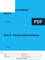 Raio X - Magistratura Federal-2019