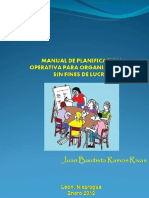 Manual de Planificación Operativa