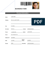 Employee Onboarding Form PDF