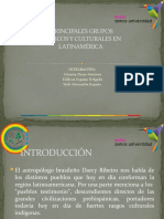 Principales Grupos Étnicos y Culturales en Latinamérica