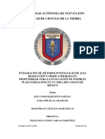 Universidad Autónoma de Nuevo León Facultad de Ciencias de La Tierra