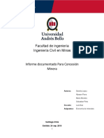 Informe Economia de Minerales