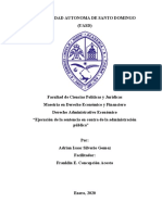 Ejecucion de La Sentencia en Contra de La Administracion Publica