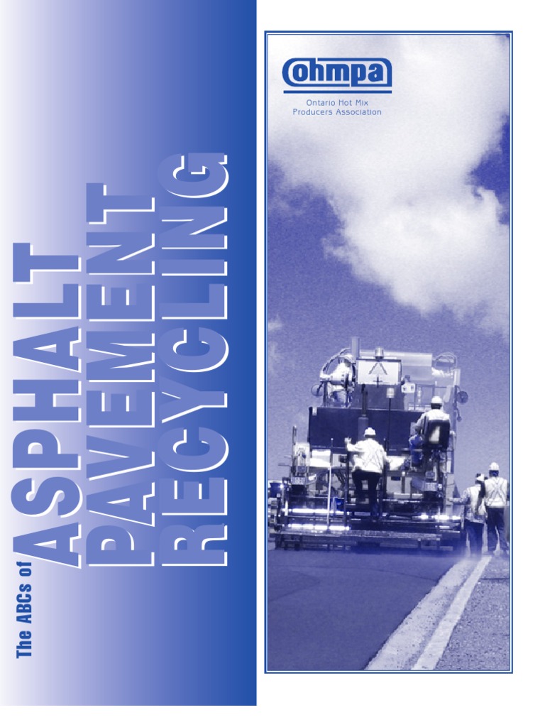 ABC's of Asphalt Pavement Recycling | PDF | Business