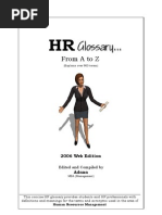 Download HR Glossary by denesfiona SN470926 doc pdf