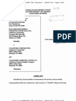 Sony Ericsson Lawsuit Against Clearwire