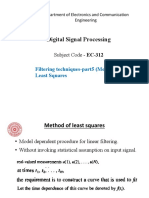 Digital Signal Processing: Subject Code - EC-312