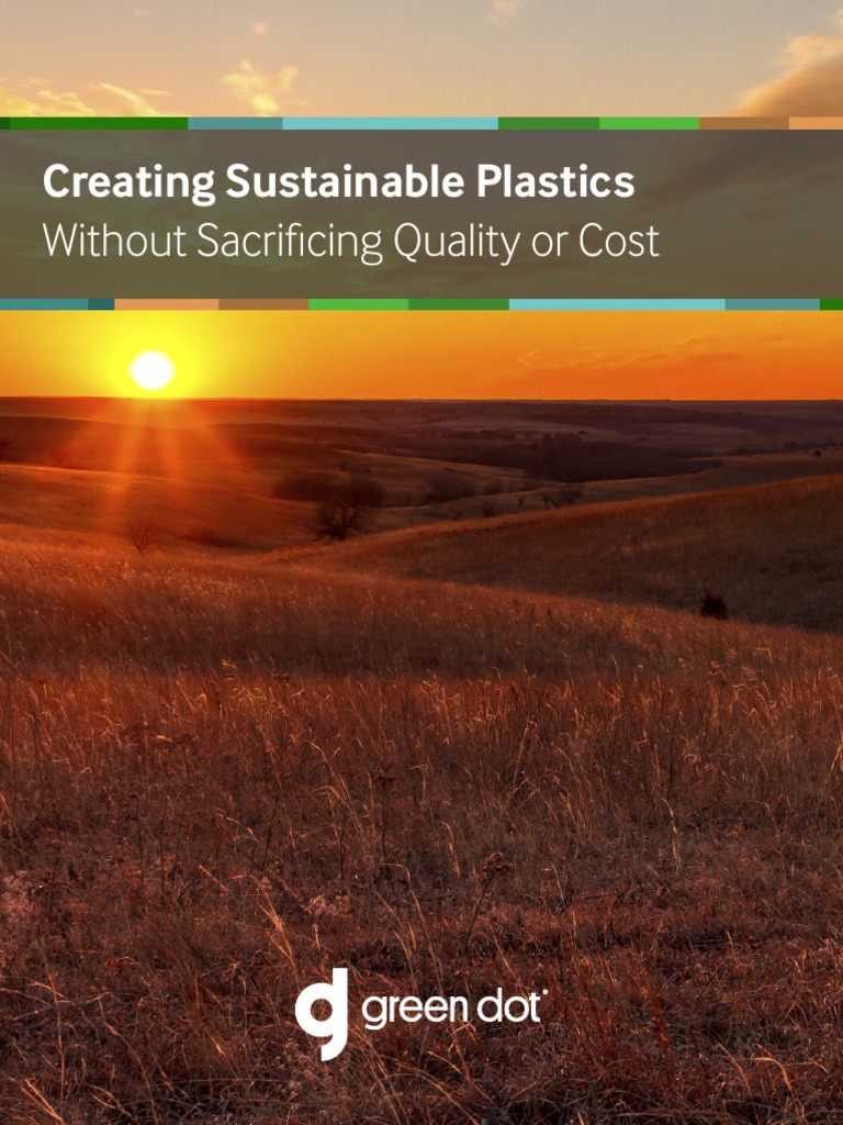 Sustainable Plastics: Quality & Cost Solutions | PDF | Sustainability ...