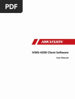 UD17109B IVMS-4200 Client Software User Manual 3.2.0 20191123