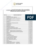 Fondos Documentos de La Agn - Perú